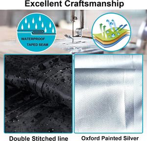 Hồ bơi bìa cho trên mặt đất năng lượng mặt trời hình bầu dục hồ bơi bao gồm cho hình chữ nhật khung hồ bơi của mùa đông Bìa lý tưởng cho không thấm nước - Product Image 2