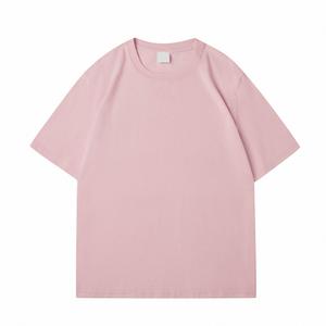 Vente en gros de t-shirts surdimensionnés unisexes de haute qualité en jersey de coton doux pour hommes, logo uni et épais à motif en option - Product Image 5