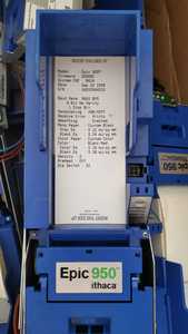 Terminal de autoservicio Epic 950 usado con impresora de tickets para Europa - Product Image 3