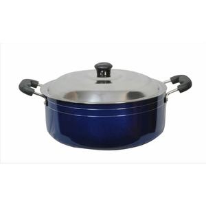 Stainless Steel 2000ml Non Stick Casserole <b>with</b> <b>Lid</b> Insulated Dishwasher Safe Premium Quality Cookware by Anax Impex - Product Image 1