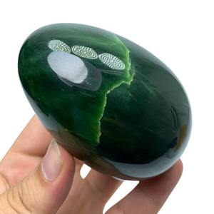 GREENJADE Huevo hecho a mano Piedra preciosa natural Artesanía de ÁGATA MUNTAHA Venta al por mayor Piedra semipreciosa - Product Image 4