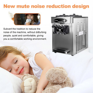 Mềm phục vụ Máy làm kem hỗn hợp hương vị Sữa chua làm kem thương mại các nhà sản xuất kem cho doanh nghiệp - Product Image 4