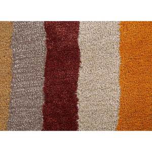 Tapis rectangulaires classiques à rayures en laine et viscose, tuftés à la main, Acar Gold, pour couloir, salon, en soie de bambou PP Tra-14837 - Product Image 3