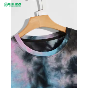 T-shirt pour homme en polyester/coton respirant, écologique, à séchage rapide, coupe classique, vente en gros, meilleur fournisseur, couleur unie pour homme - Product Image 4