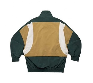 Customization Lightweight Color Block Zip Up Top And Adjustable Cuff Nylon Windbreaker <b>Jacket</b> Patchwork Color <b>Summer</b> <b>Jacket</b> - Product Image 2