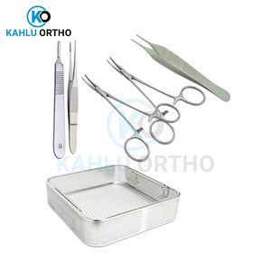 Impression de logo personnalisé de haute qualité en acier inoxydable Meilleur fournisseur Service OEM Ensembles de pansements chirurgicaux par KAHLU ORTHOPEDIC - Product Image 5