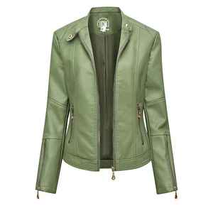 Chaqueta de Invierno ÚNICA para Gimnasio, de Cuero Genuino, Impermeable, Reversible, Ecológica, Transpirable y Cortavientos para Mujer, Desmontable - Product Image 1