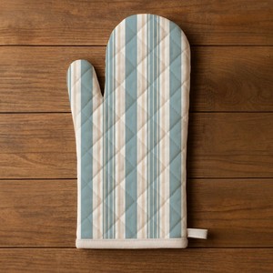 Gants de cuisine matelassés en coton, résistants à la chaleur, avec doublure intérieure douce, parfaits pour la cuisson et la cuisine - Product Image 1