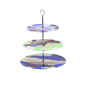 Fournisseur et grossiste de support de gâteau en métal fait à la main maison décorative en gros dessus de table fantaisie élégant classique support de gâteau en métal - Product Image 3