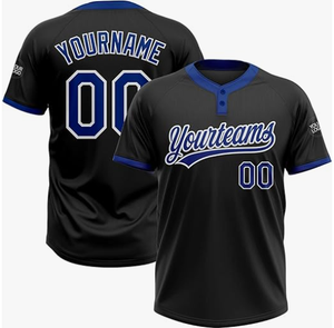 Custom Comfortable Breathable Baseball Jerseys Personalized Names and Numbers Set for Sports Teams <b>Fans</b> Leagues - Product Image 4
