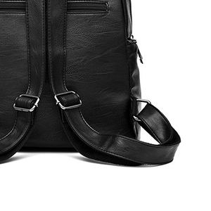 Mochila de cuero con diseño de logotipo impreso personalizado de alta calidad Cierre de cremallera Marco interno disponible a precio mayorista - Product Image 6