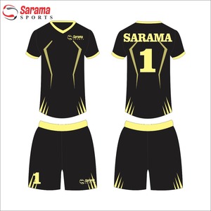 Camisetas de fútbol con impresión por sublimación personalizada para hombre, uniforme de entrenamiento de fútbol amarillo, barato - Product Image 5