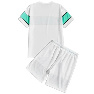 Nouveau short de plage imperméable respirant pour hommes imprimer respirant Stretch athlétique décontracté pantalons de plage short de bain et ensemble de t-shirt - Product Image 5