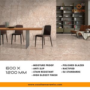 48x24 pulgadas 1200x600 azulejo esmaltado de porcelana pulido cerámica amarillo Kajaria azulejo de piso esmaltado pulido suelo sala de estar - Product Image 6