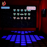 Projecteur de sol pour machine de jeu, sol LED à détection de mouvement pour sports et jeux d'intérieur, machine de jeu interactive