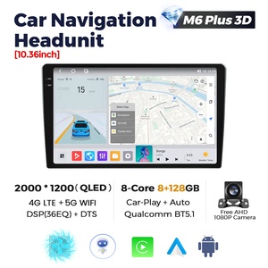 Mekede đài phát thanh xe Android Máy nghe nhạc Màn hình hiển thị DVD Player với BT GPS DSP Wifi <span class=keywords><strong>FM</strong></span> cho phổ máy chủ Ford Mazda Skoda TOYOTA - Product Image 5