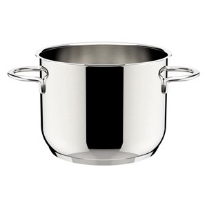 Olla para Sopa y Caldo DELIZIOSA de Acero Inoxidable Cromado Pulido de 20 cm, Modelo Lagostina 010733020420 - Product Image 1