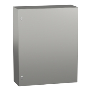 Per Schneider Electric NSYS3X10830H - Set Pannello a Muro IP66 in Acciaio Inox 316L, Contenitore per Strumenti Elettronici con Porta Liscia - Product Image 1