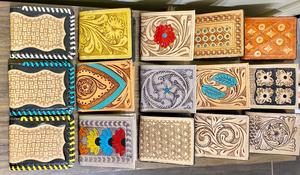 Nueva Cartera de hombre de cuero genuino hecha a mano de tendencia personalizada con bolsillo con cremallera elegante soporte de efectivo perfecto Regalos para Él - Product Image 6