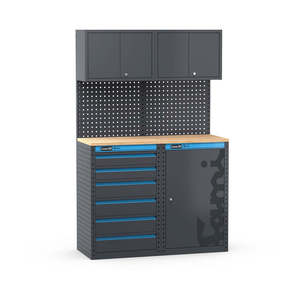 MODULO GARAGE 391 - DIM. MM L = 1216 P = 496 A = 1900 - Product Image 1