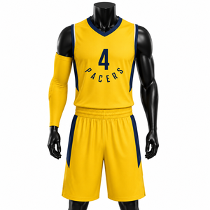 Conjunto de Uniforme de Baloncesto Sublimado, Ligero y Transpirable, Ropa Deportiva para Equipo de Baloncesto - Product Image 1