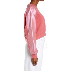 เสื้อสเวตเตอร์คอกลมออกแบบได้ตามต้องการเสื้อสเวตเชิ้ตผ้าฟลีซน้ำหนักมากเสื้อสเวตเชิ้ตแนวสตรีทไซส์ธรรมดาสำหรับฤดูหนาว - Product Image 3