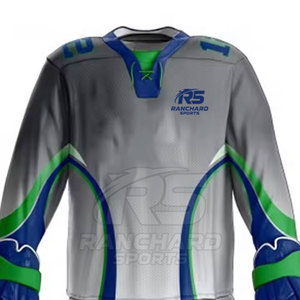 Uniforme de Hockey sobre Hielo de Venta Directa de Fábrica, OEM ODM, Uniforme de Hockey sobre Hielo Personalizado con Logotipo, Nombre y Número - Product Image 4