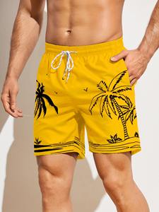 Shorts de sublimation en promotion – Logo personnalisé, décontractés d'été, respirants, taille haute, avec cordon de serrage, impression par transfert thermique, motif personnalisé - Product Image 4