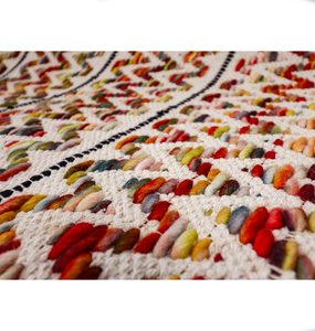Most Selling Customized Size Anti Slip Handwoven Wool <b>Rug</b> Modern Style Washable for Home Floor Use High Quality Standard - Product Image 3