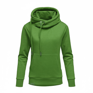 Nouveau sweat-shirt pour femmes en tissu uni pour l'automne et l'hiver, haut de sport pour la course à pied et le fitness, vêtements de sport pour femmes, sweat-shirt chaud et confortable - Product Image 2