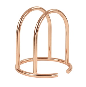 Rond de serviette en métal de haute qualité fait à la main de luxe anneau de serviette forme ronde en gros décoratif rond de serviette en métal - Product Image 6