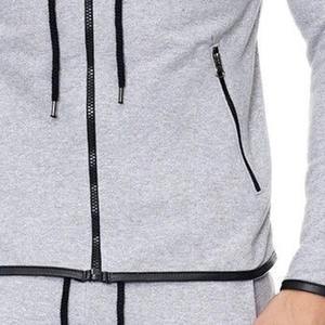 Chándal Deportivo Informal para Hombre, Estilo Vintage, con Capucha, Ecológico, Color Sólido, Corte Regular, Producción de Fábrica, Invierno 2026 - Product Image 6