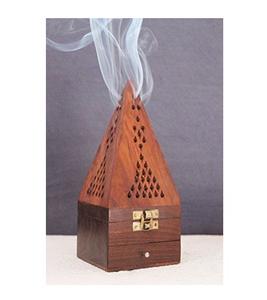Best Quality Handcrafted Wooden Mukhar Burner Royal Aesthetics Home Decor Bukhoor <b>Incense</b> & Aromatherapy Diffuser Arabic Design - Product Image 5