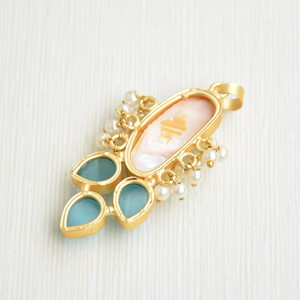 Collar con Dije de Estilo Bohemio con Acabado Antiguo, Joyería de Moda Unisex Hecha a Mano, Lista para Enviar al por Mayor - Product Image 4