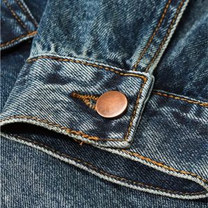 Veste en jean d'hiver pour hommes de haute qualité 100% coton lavé Style Vintage confortable et élégant - Product Image 4