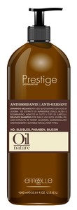Champú Antioxidante ERREELLE Prestige Oil Nature con Aceite de Jojoba y Extracto de Almendras Dulces para Todo Tipo de Cabello, Uso Diario - Product Image 3