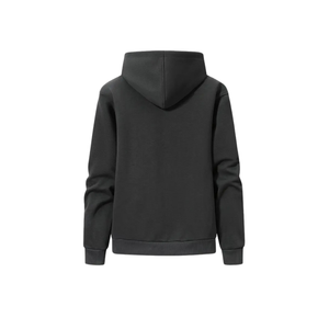 Unisex-Adult Casual Striped <b>Hoodie</b> Sweatshirt Stand Collar Thick Knit Fabric Cotton Pullover Neck Long Sleeve Pocket Loose Fit - Product Image 2