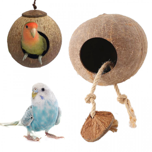 Coquille de noix de coco accessoires pour animaux de compagnie peaux de reptiles et nids d'oiseaux du fournisseur du Vietnam - Product Image 6