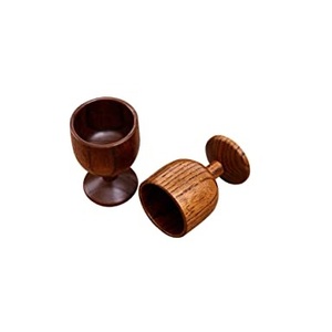 Gobelets à vin en bois au Design Unique pour Bar, poli brillant, meilleure qualité, gobelets en verre à mangue pour boire de la bière - Product Image 3