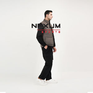 Veste matelassée sans manches à logo personnalisé pour hommes à bas prix Gilet matelassé pour hommes Gilet matelassé sur mesure de haute qualité pour hommes - Product Image 2