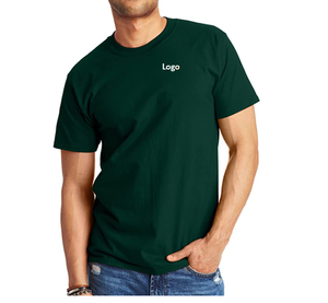Camiseta de Algodón Orgánico Fino para Hombre, Camiseta de Moda, Promoción Económica, Calidad Superior, Camiseta Personalizada con Logotipo Impreso - Product Image 1