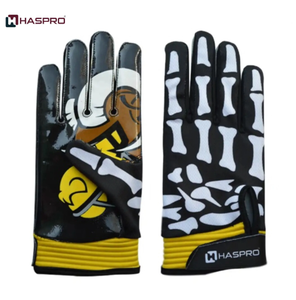 Gants de réception de football américain de haute qualité de couleur personnalisée pour adultes et jeunes - Product Image 1