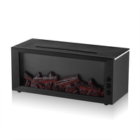 2025 nouveau Portable électrique 300ml alimenté par USB 3D flamme feu d'artifice diffuseur d'arôme 1 an ménage diffuseur d'huile essentielle pour hôtels