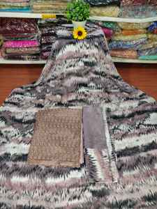 Colección Eid, Elegancia Somalí, Jacquard Tejido para Dirac, Estampado Digital de Tigre, 100% Algodón, Vestido para Niñas - Product Image 6