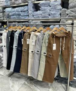 Celana kargo tren baru kualitas tinggi dengan kustomisasi dalam celana kargo kepar katun warna solid untuk pria dibuat di <span class=keywords><strong>Bangladesh</strong></span> - Product Image 1