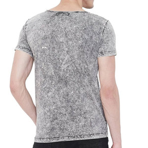 Camisetas de Hombre con Lavado Ácido de Alta Calidad Hechas en Pakistán, Camisetas de Hombre con Lavado Ácido a Precio Económico al por Mayor - Product Image 2