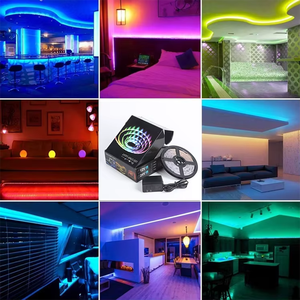 Groothandel Adresseerbare Rgb <span class=keywords><strong>Led</strong></span> Color Magic Strip 60Leds/M Programmeerbaar 16703 Rgbic 5050 12V Adressierbarer Bande Adressable - Product Image 6