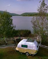 Mini-caravane mobile, caravane pliante, remorque de voyage avec salle de bain à vendre, livraison économique, caravanes mobiles.