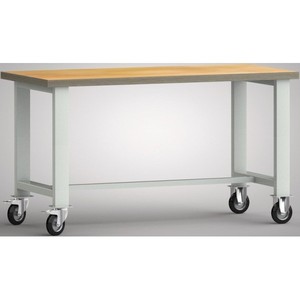 Banco da lavoro mobile 2000x700x840 mm smontato senza ripiano - Product Image 1