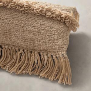 ผ้าคลุมเบาะทำด้วยผ้าขนสัตว์แบบย้อนกลับได้หรูหราและสะดวกสบายสำหรับบ้านที่ทันสมัยปลอกหมอนขนสัตว์ธรรมชาติ - Product Image 4